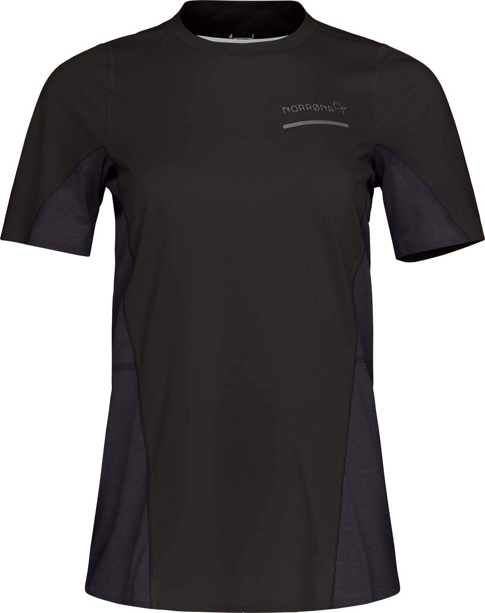 Norrøna Women's Senja Equaliser Lightweight T-Shirt Caviar