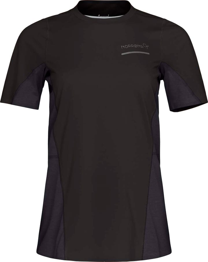 Norrøna Women's Senja Equaliser Lightweight T-Shirt Caviar Norrøna
