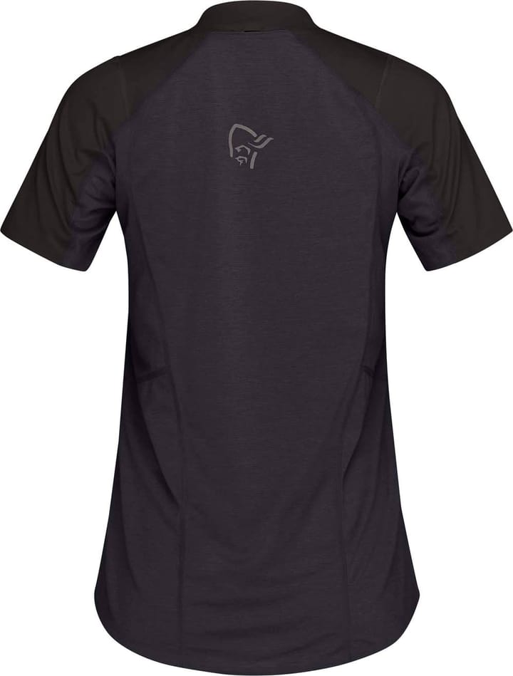 Norrøna Women's Senja Equaliser Lightweight T-Shirt Caviar Norrøna