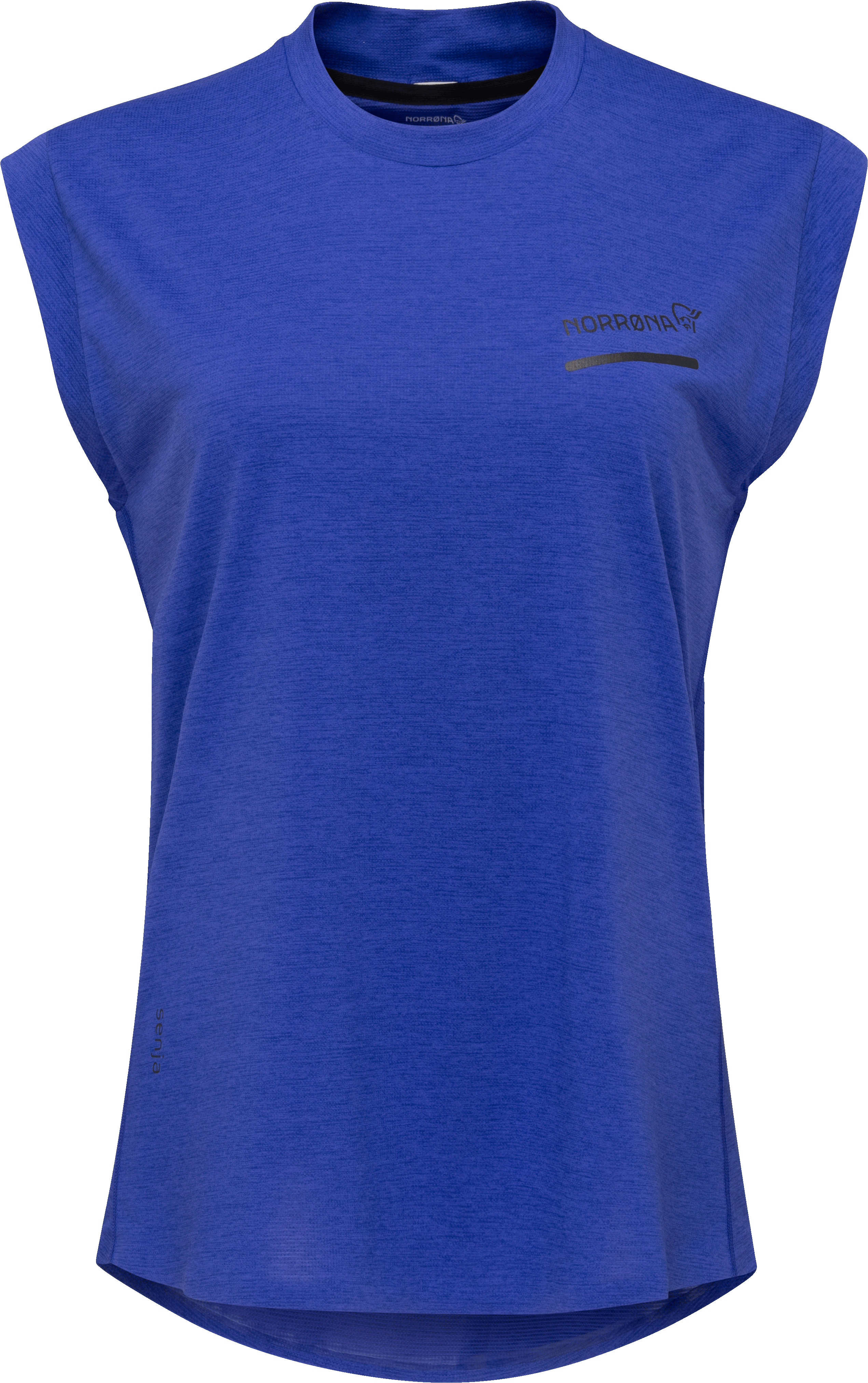 Norrøna Women’s Senja Equaliser Sleeveless T-Shirt Royal Blue