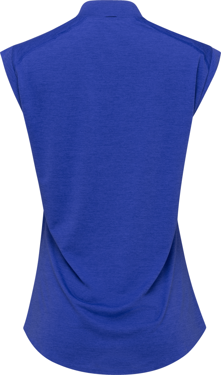 Norrøna Women's Senja Equaliser Sleeveless T-Shirt Royal Blue Norrøna