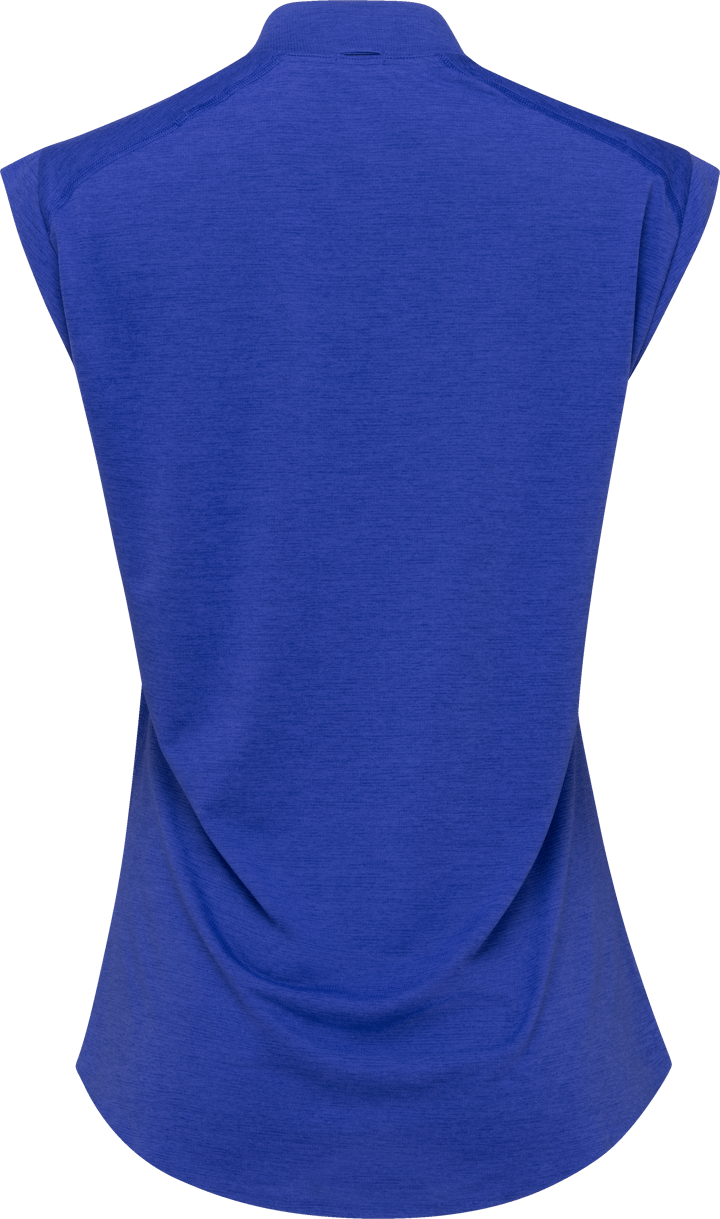 Norrøna Women's Senja Equaliser Sleeveless T-Shirt Royal Blue Norrøna