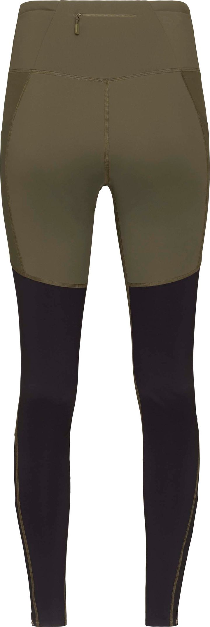 Women's Senja Equaliser Stretch Tights Olive Night/Caviar Norrøna