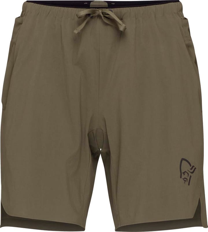 Norrøna Women's Senja Flex1 8" Shorts Olive Night Norrøna