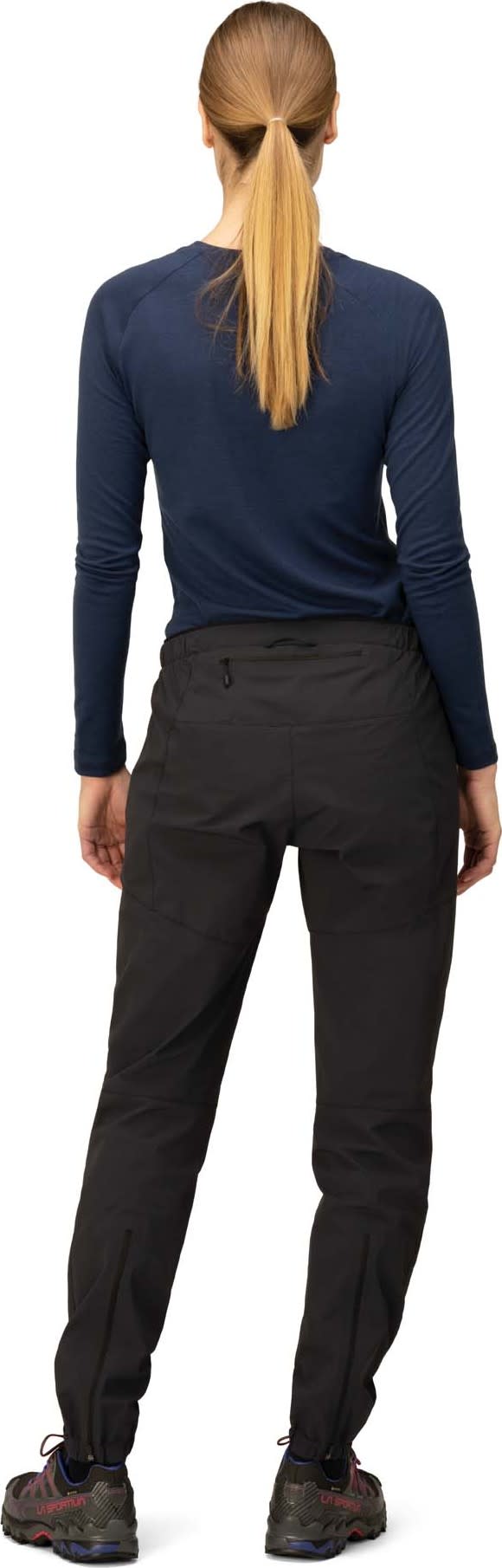 Norrøna Women's Senja Flex1 Trackster Pant Caviar Norrøna