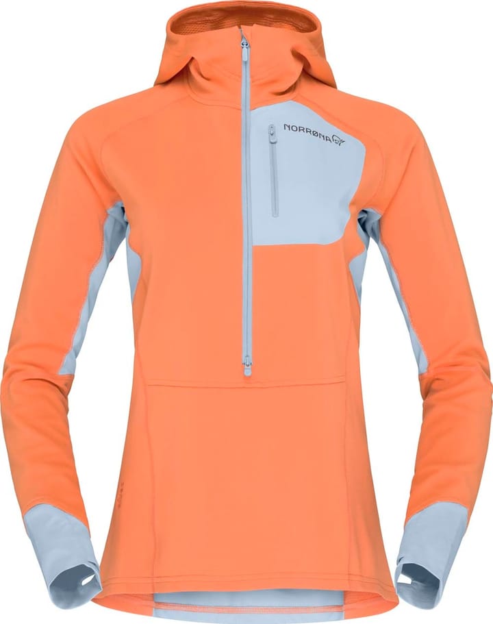 Norrøna Women's Senja Warm1 Hood Flamingo Norrøna