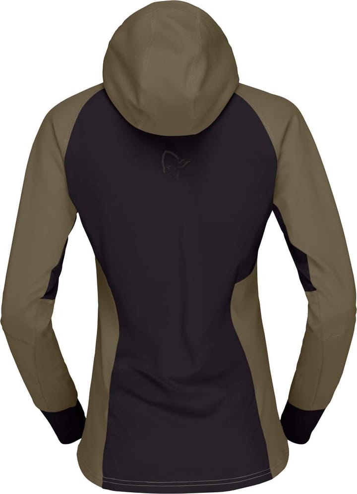 Norrøna Women's Senja Warm1 Hood Olive Night Norrøna