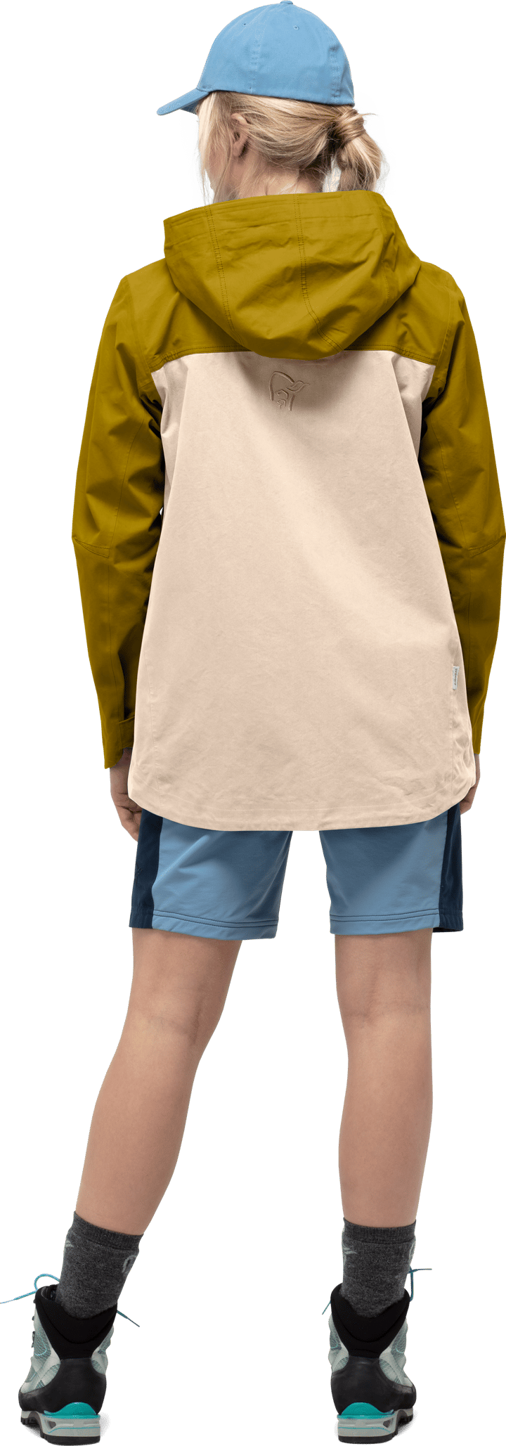 Norrøna Women's Svalbard Cotton Jacket Golden Palm/Ecru Norrøna