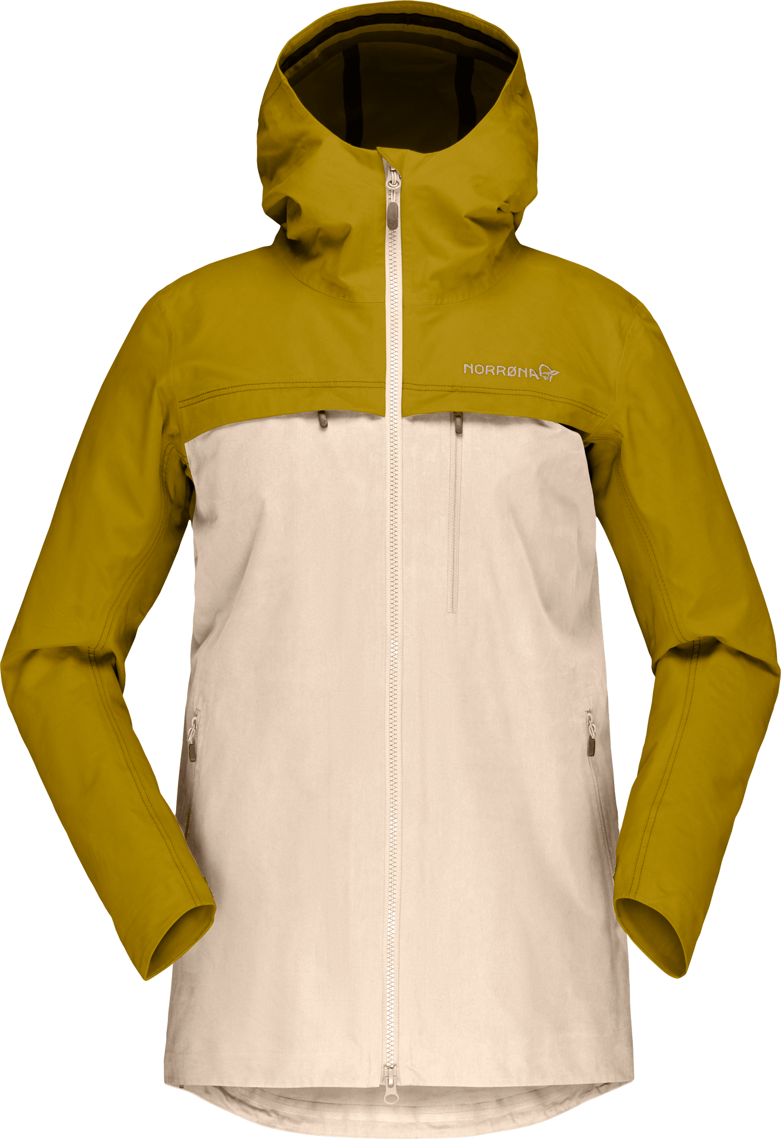 Women's Svalbard Cotton Jacket Golden Palm/Ecru