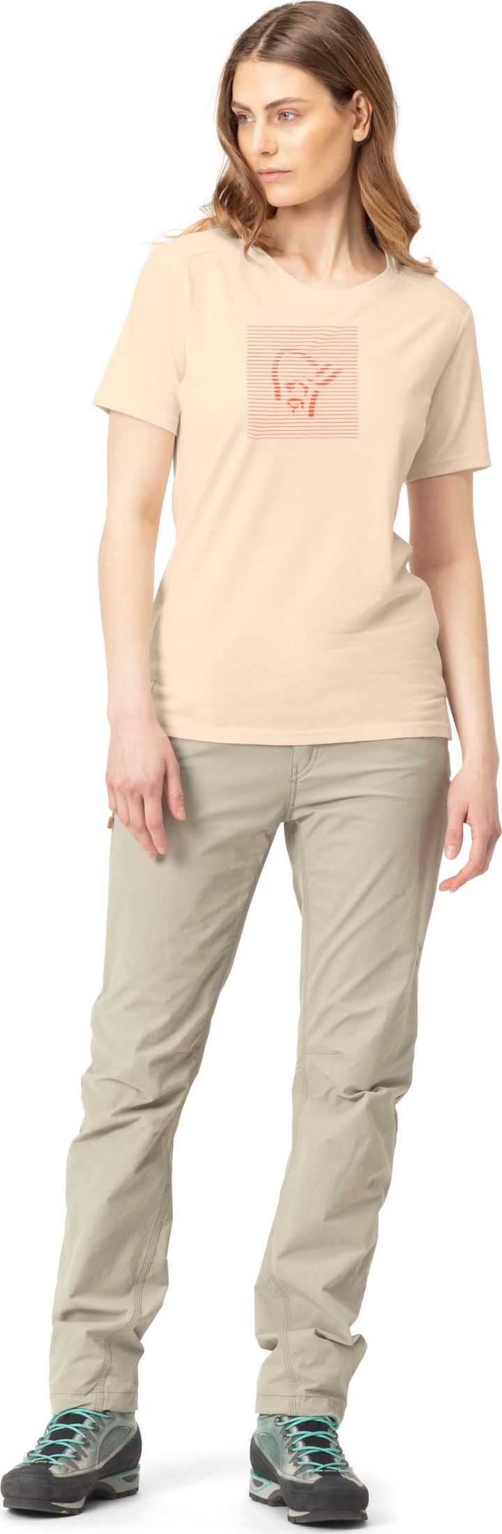 Norrøna Women's Svalbard Wool T- Shirt Snowdrop Norrøna Norrøna Women's Svalbard Wool T- Shirt Snowdrop Norrøna