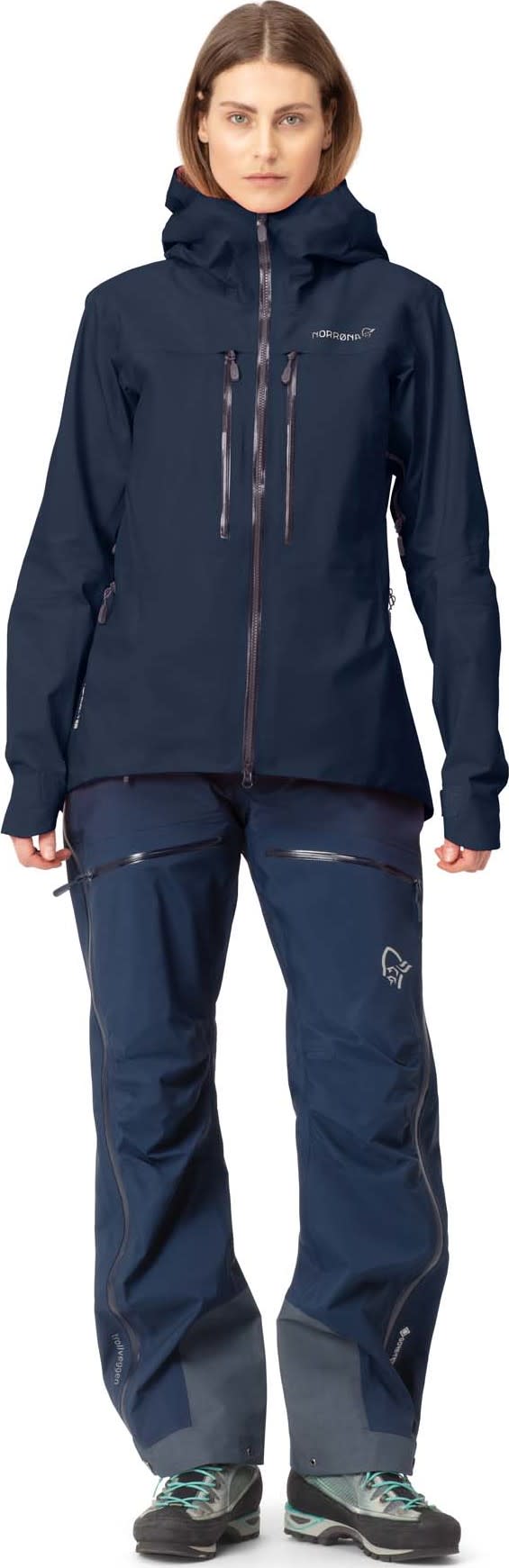 Women's Trollveggen Gore-Tex Pro Light Jacket Indigo Night/Indigo Night Norrøna