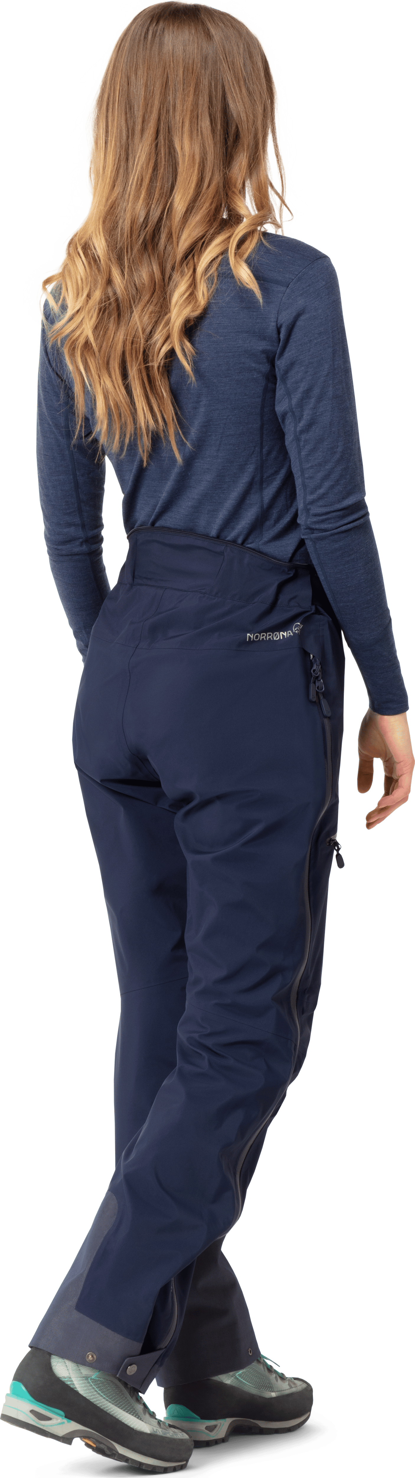 Norrøna Women's Trollveggen Gore-Tex Pro Light Pants Indigo
