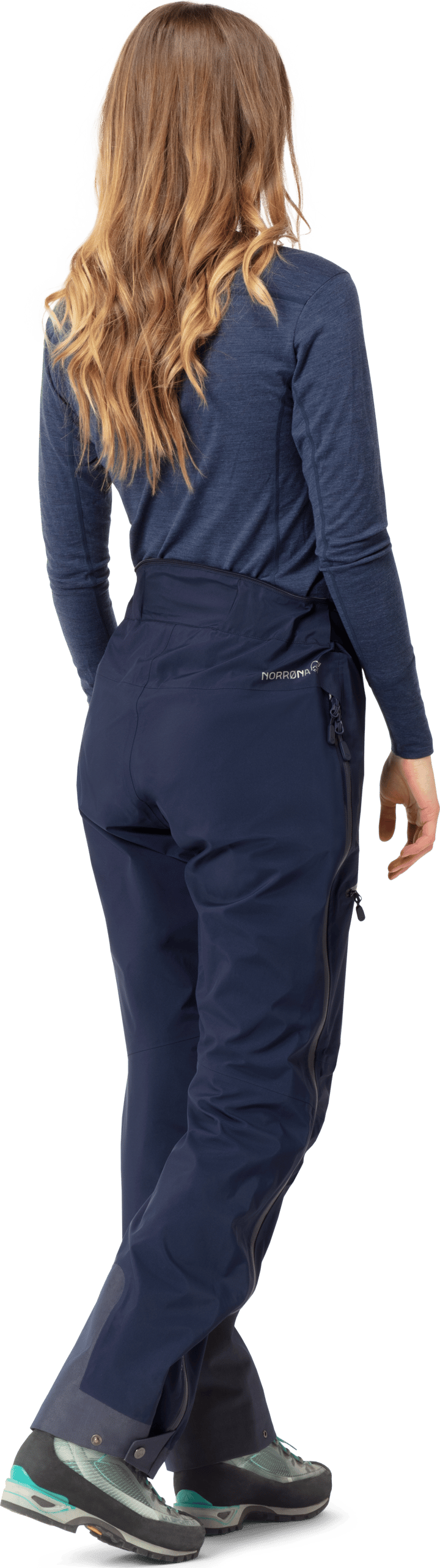 Women's Trollveggen Gore-Tex Pro Light Pants  Indigo Night/Indigo Night Norrøna