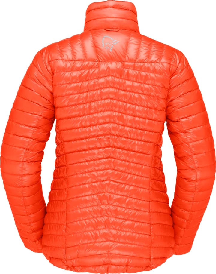 Women's Trollveggen Superlight Down850 Orange Alert Norrøna