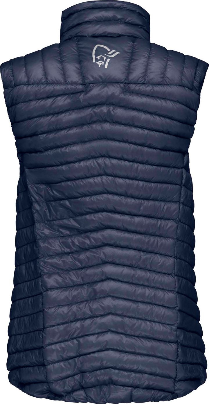 Norrøna Women's Trollveggen Superlight Down850 Vest Indigo Night Norrøna