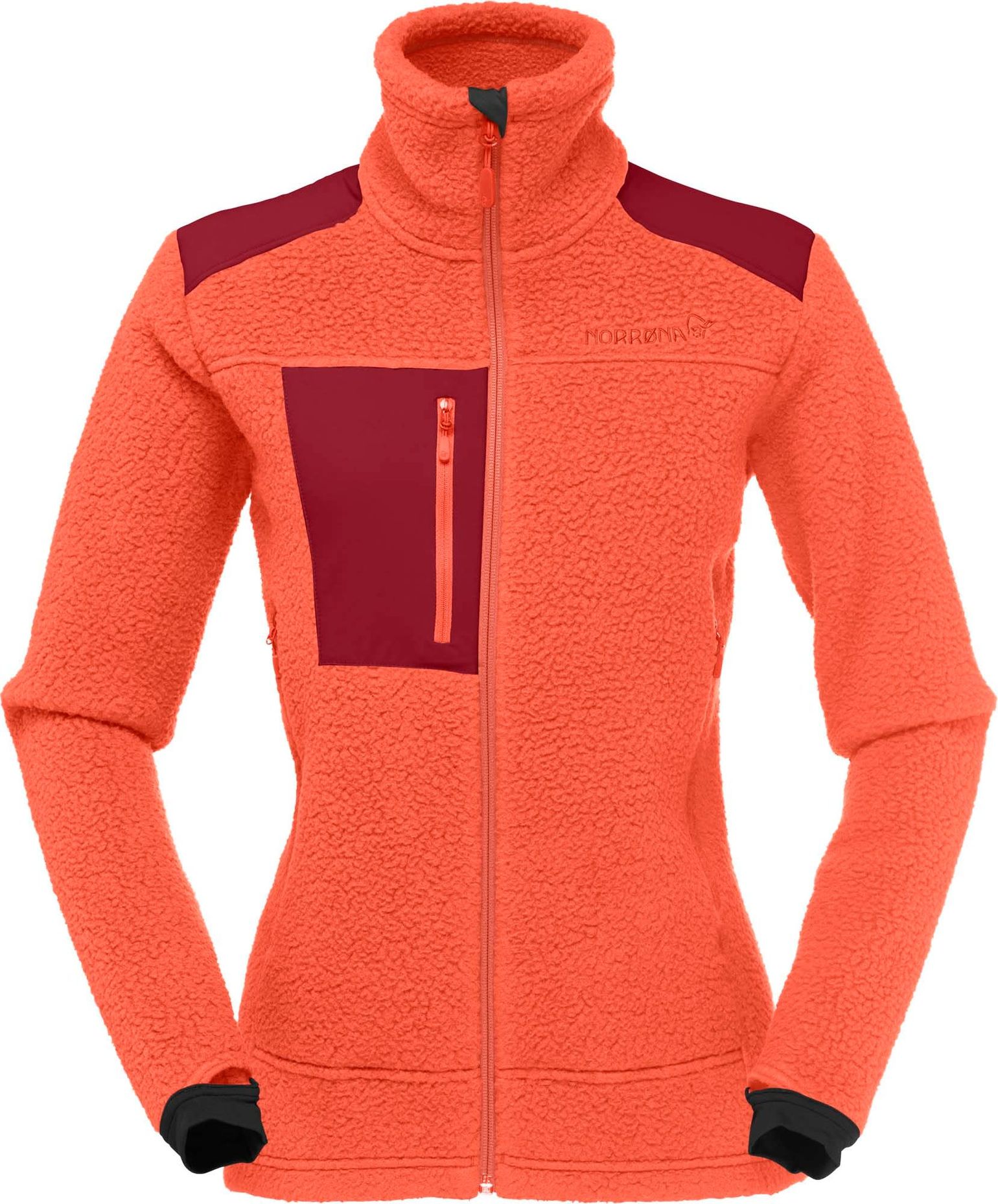 Norrøna Women's Trollveggen Thermal Pro Jacket Orange Alert