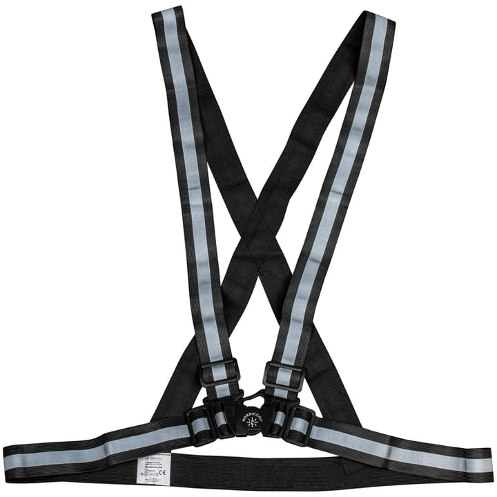 Nordic Grip Reflective Adult Cross Belt Black Nordic Grip