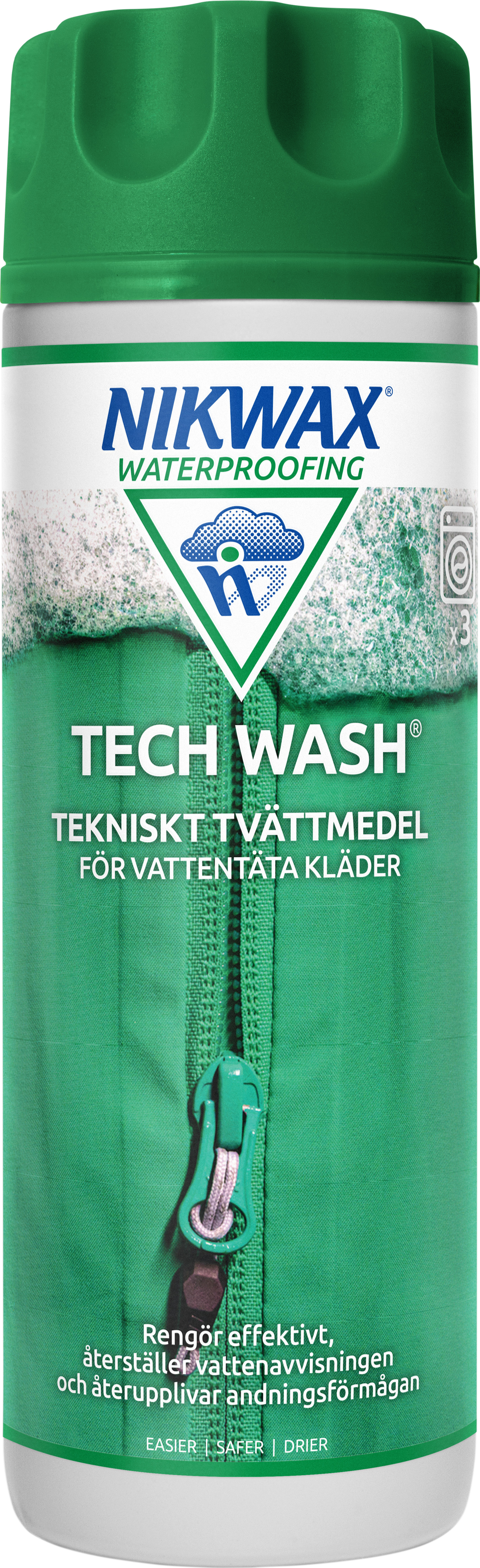 Nikwax Tech Wash 300 ml Classicdesertwhite Tvätt & impregnering OneSize