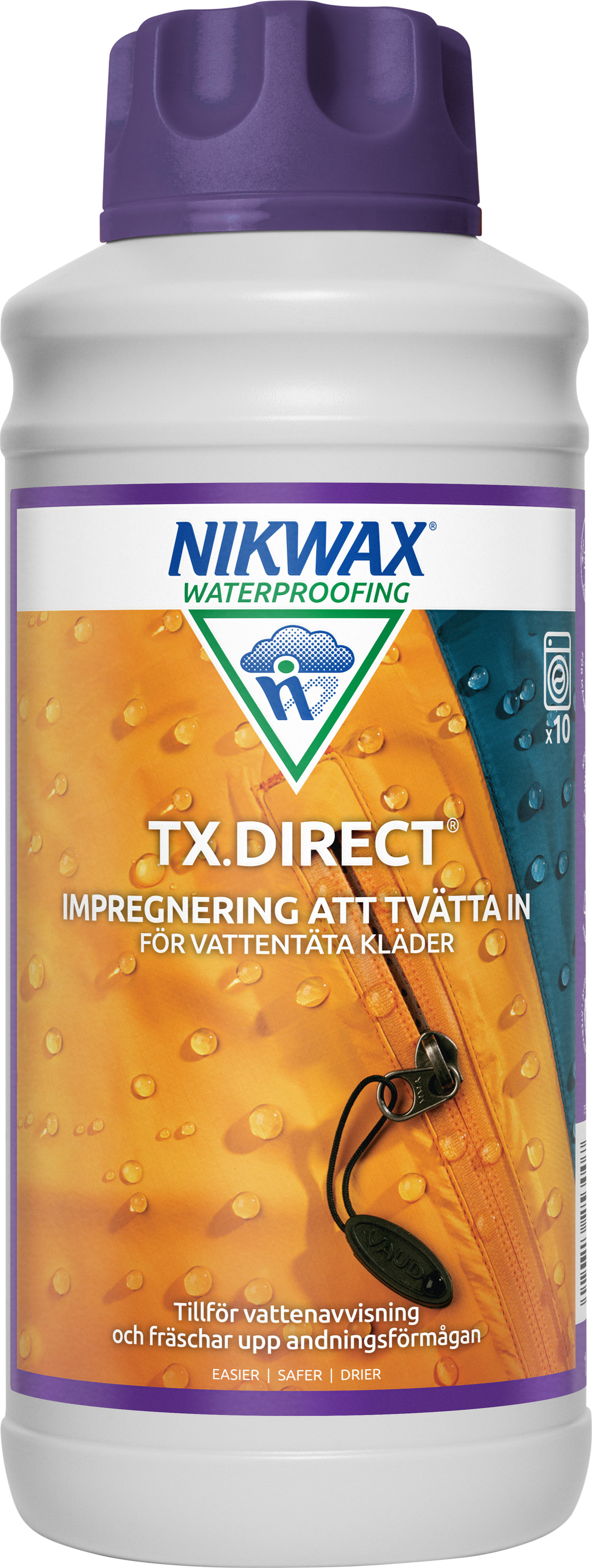 Nikwax TX.Direct Wash-In 1L Classicdesertwhite Tvätt & impregnering OneSize