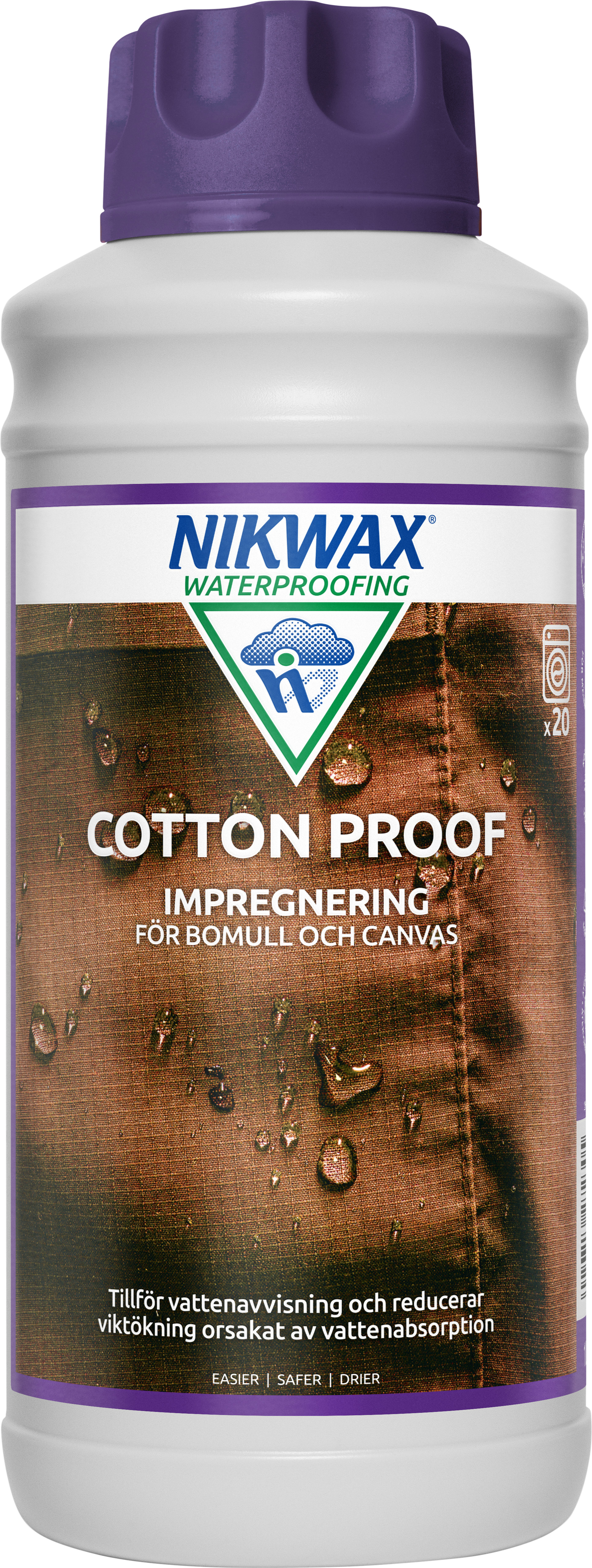 Nikwax New Cotton Proof 1L Nocolour