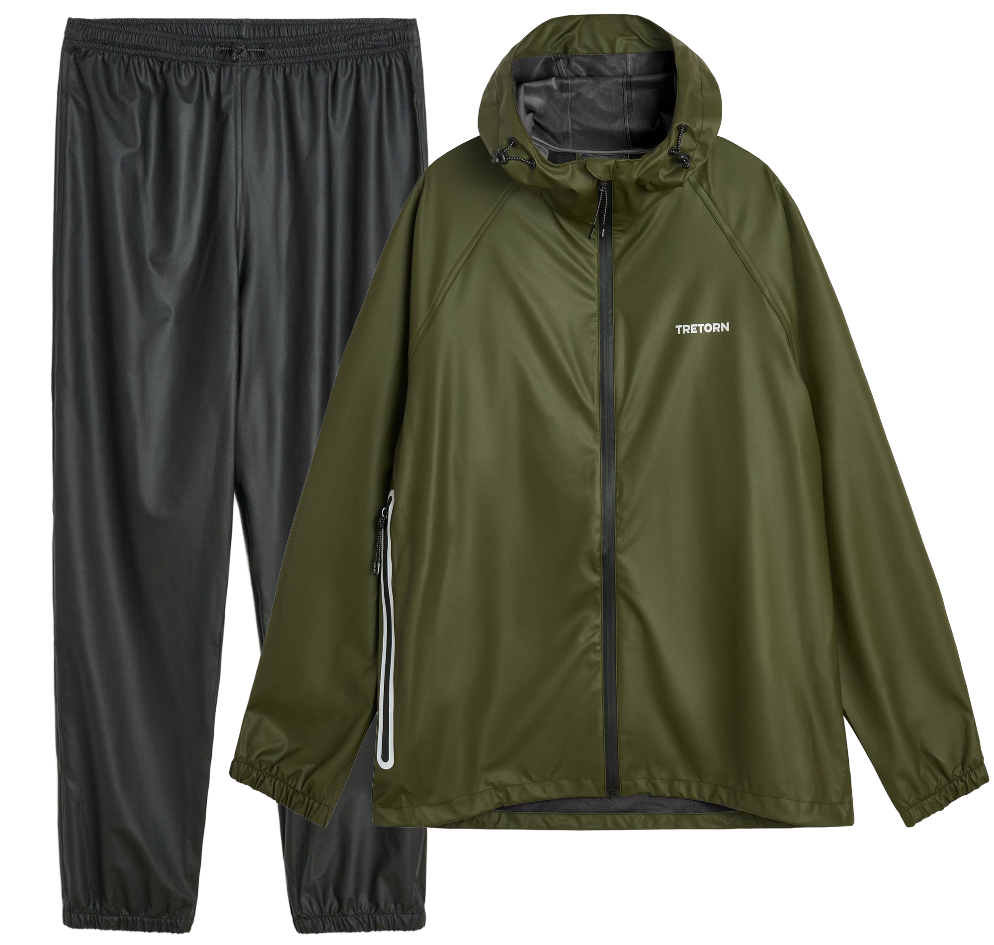 Tretorn Unisex Packable Rainbreaker Set