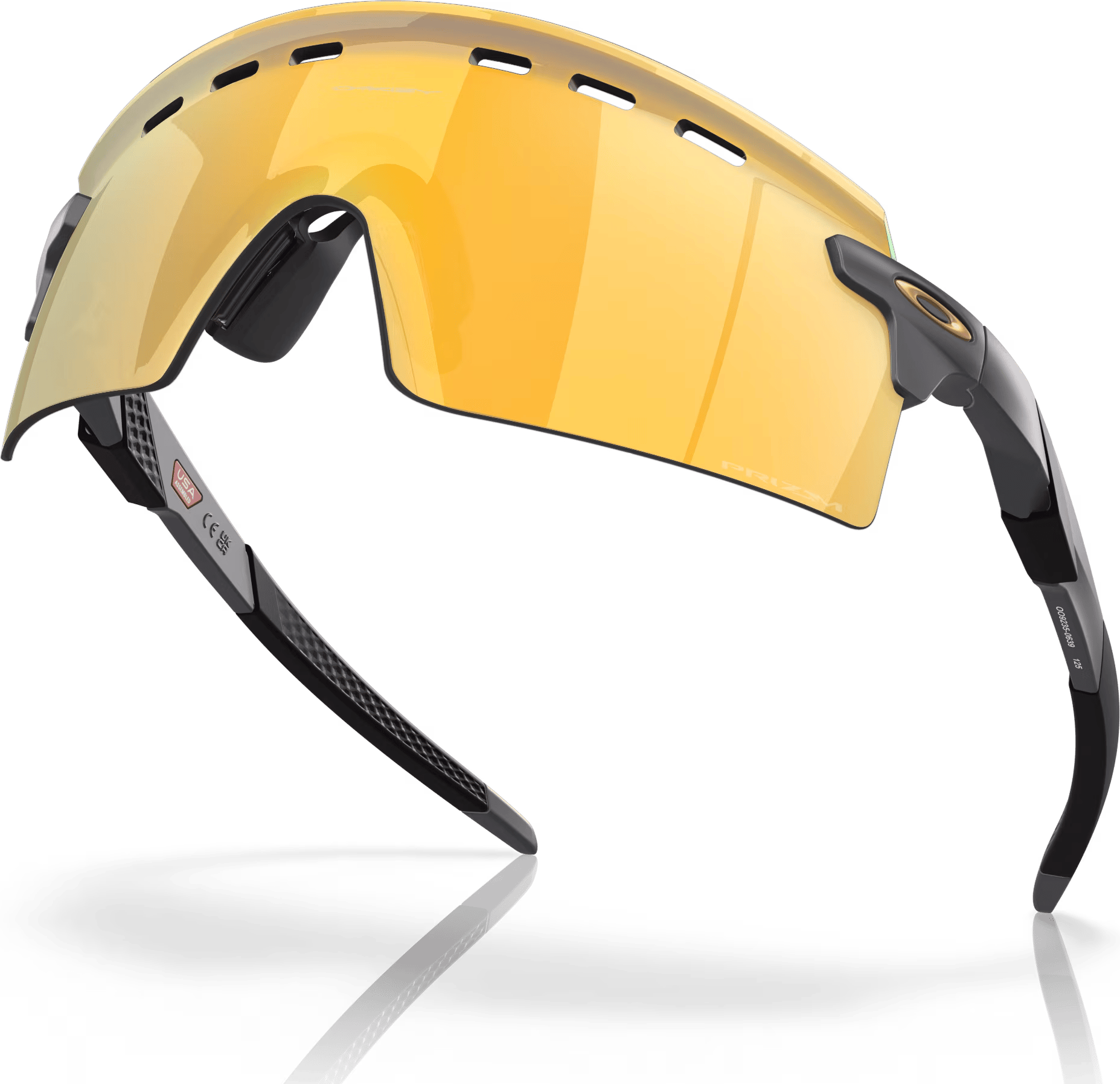 Oakley Encoder Strike Vented Matte Carbon/Prizm 24k | Buy Oakley