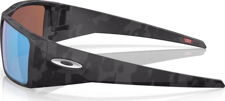 Heliostat Polarized Matte Black Camo/Prizm Deep Water Polarized Oakley