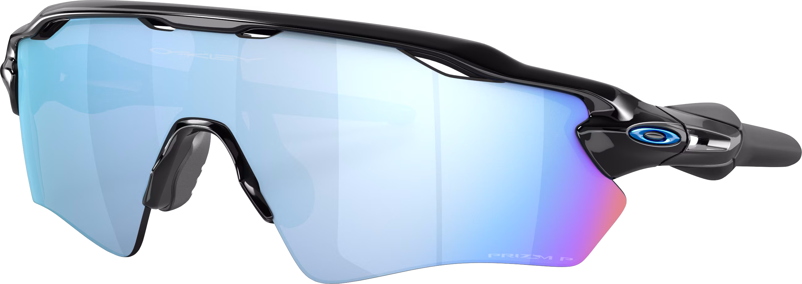 Juniors' Radar EV XS Path Polarized Polished Black/Prizm Deep Water Polarized