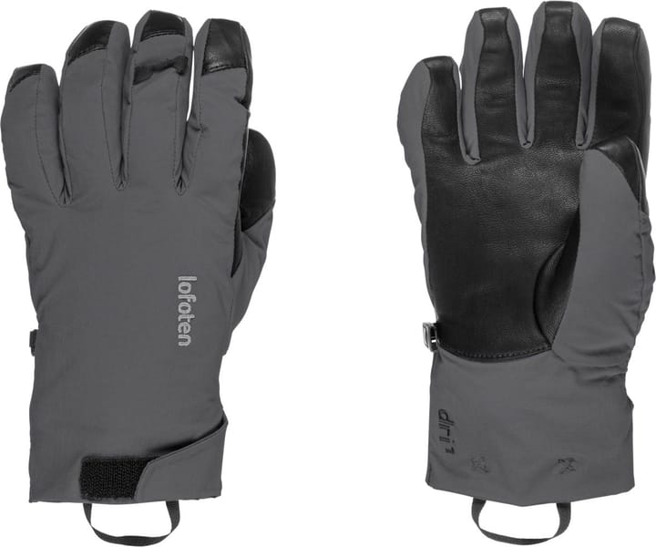 Norrøna Lofoten Dri1 Primaloft170 Short Gloves Phantom Norrøna