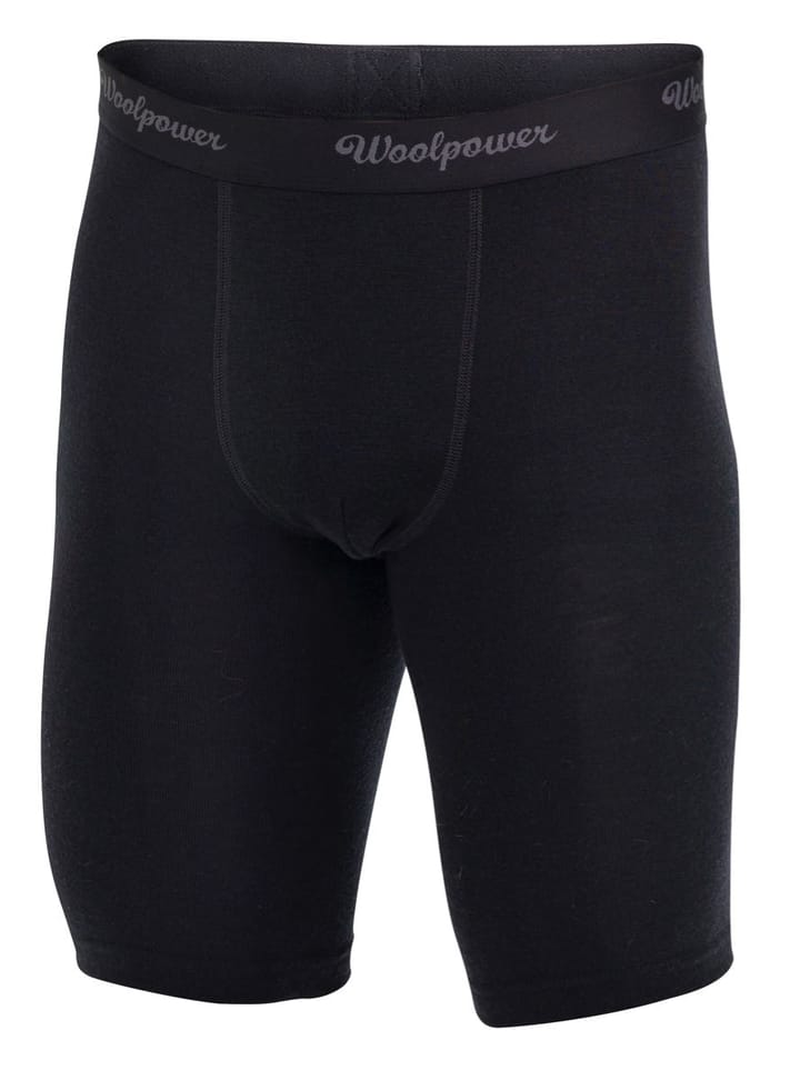 Woolpower Boxer Xlong Men's Lite Black Woolpower Woolpower Boxer Xlong Men's Lite Black Woolpower