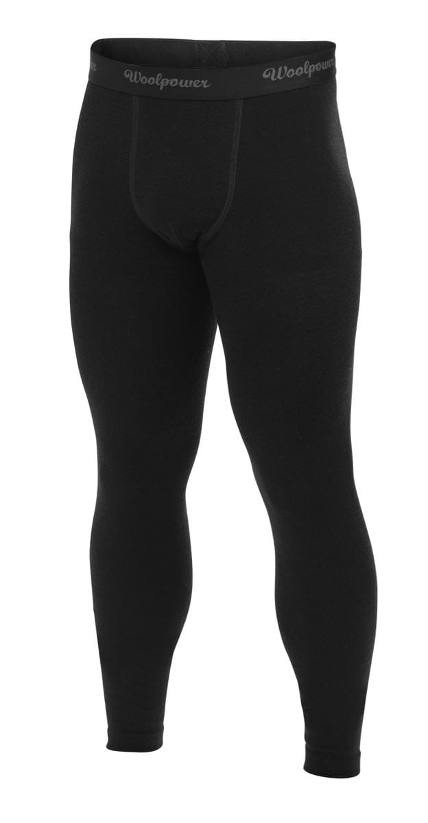 Woolpower Long Johns Men's Lite Black Woolpower Woolpower Long Johns Men's Lite Black Woolpower