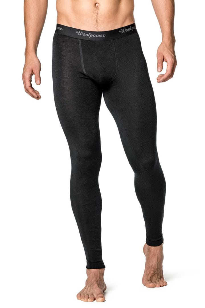 Woolpower Long Johns Men's Lite Black Woolpower Woolpower Long Johns Men's Lite Black Woolpower