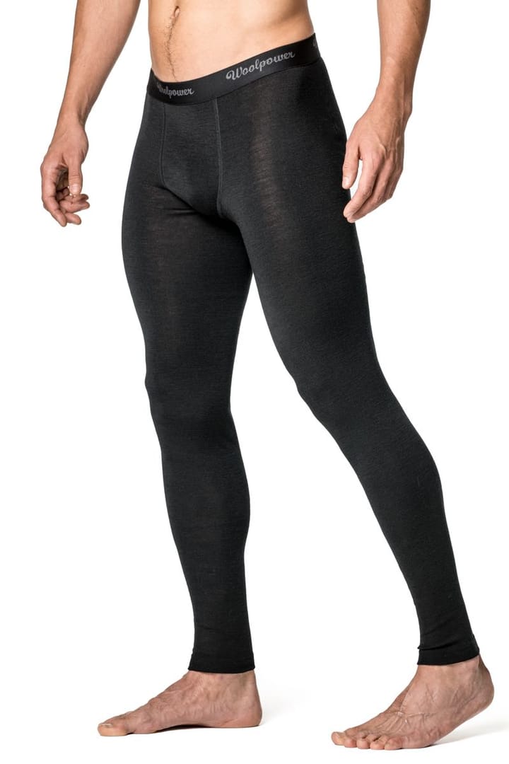 Woolpower Long Johns Men's Lite Black Woolpower Woolpower Long Johns Men's Lite Black Woolpower