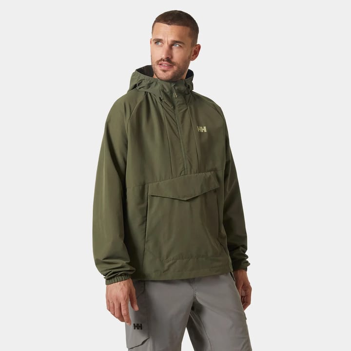 Helly Hansen Men's Vista Hike Anorak Utility Green Helly Hansen