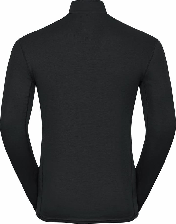Odlo Men's Active Warm ECO Half-Zip Turtleneck Base Layer Top Black Odlo
