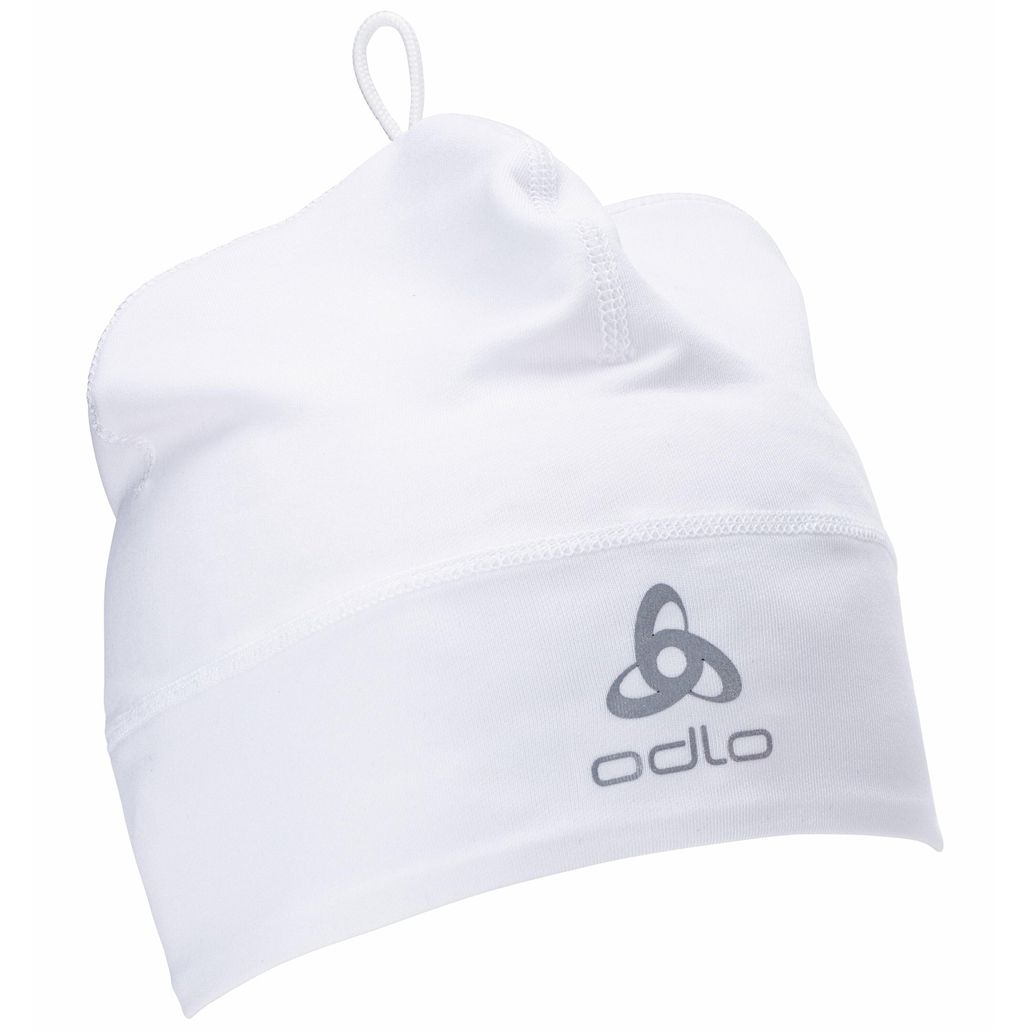 Men's Hat Polyknit Warm Eco White