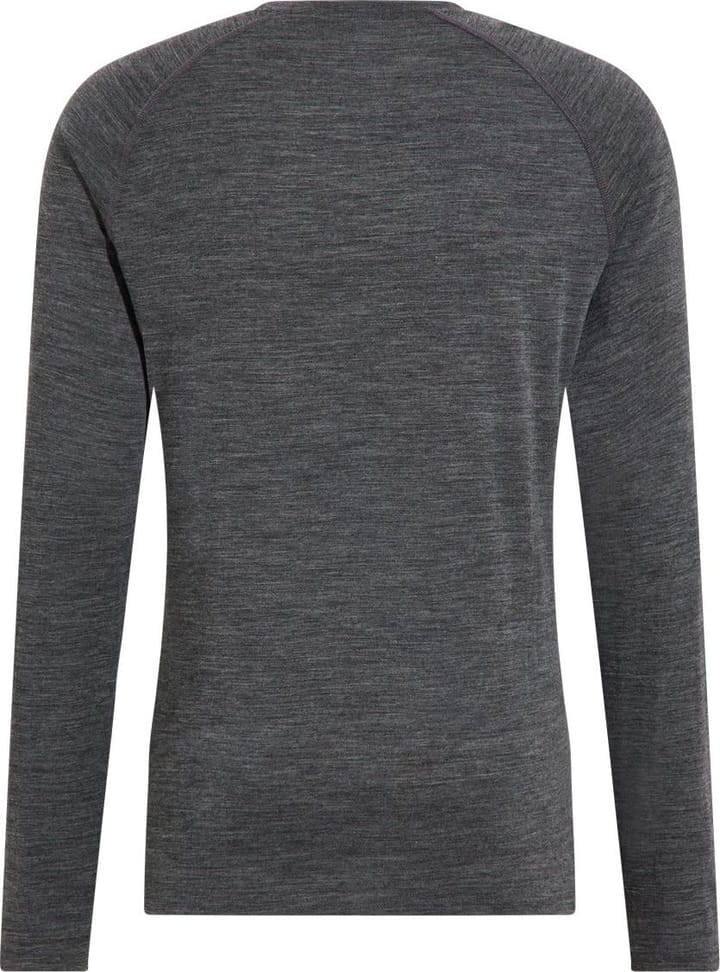 Odlo Men's Performance Wool 150 Base Layer Matte Green/Dark Grey Melange Odlo