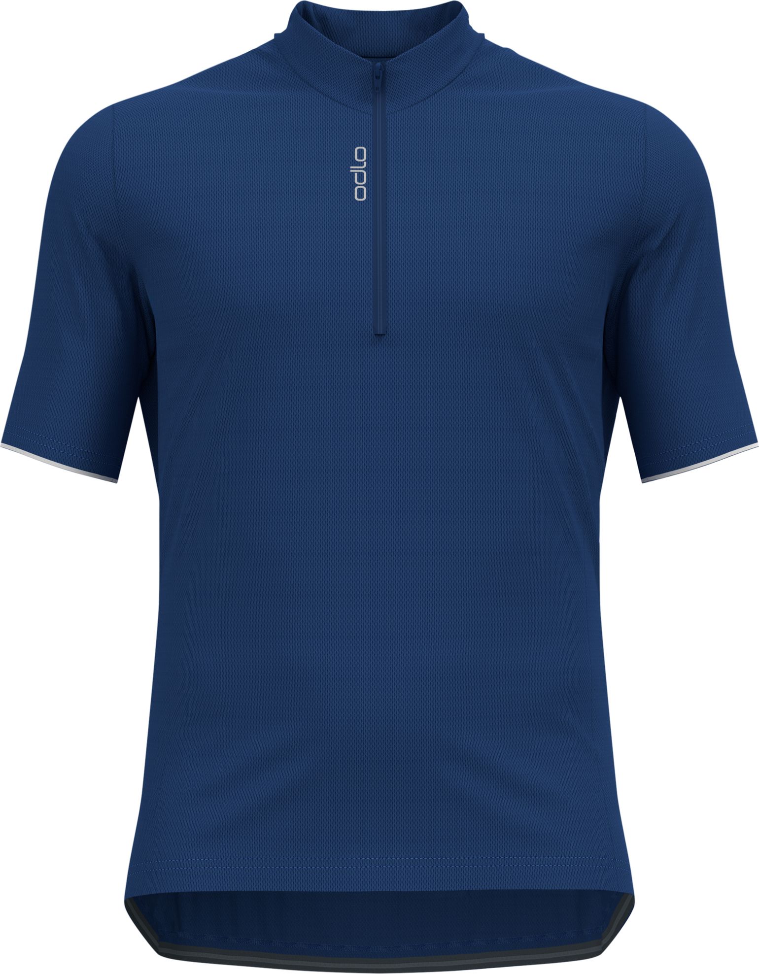 Odlo Men's T-shirt S/U Collar S/S 1/2 Zip Essential Limoges