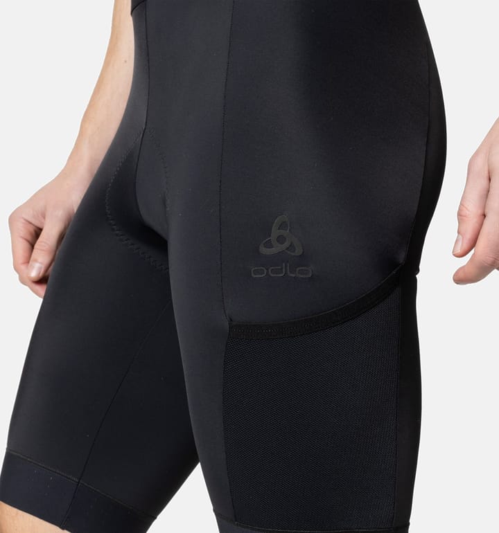 Men's Bib Shorts Zeroweight Cargo Black Odlo