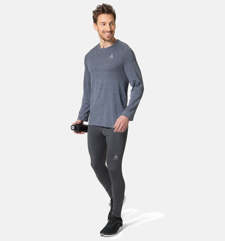 Men's Essentials Warm Running Tights India Ink Odlo