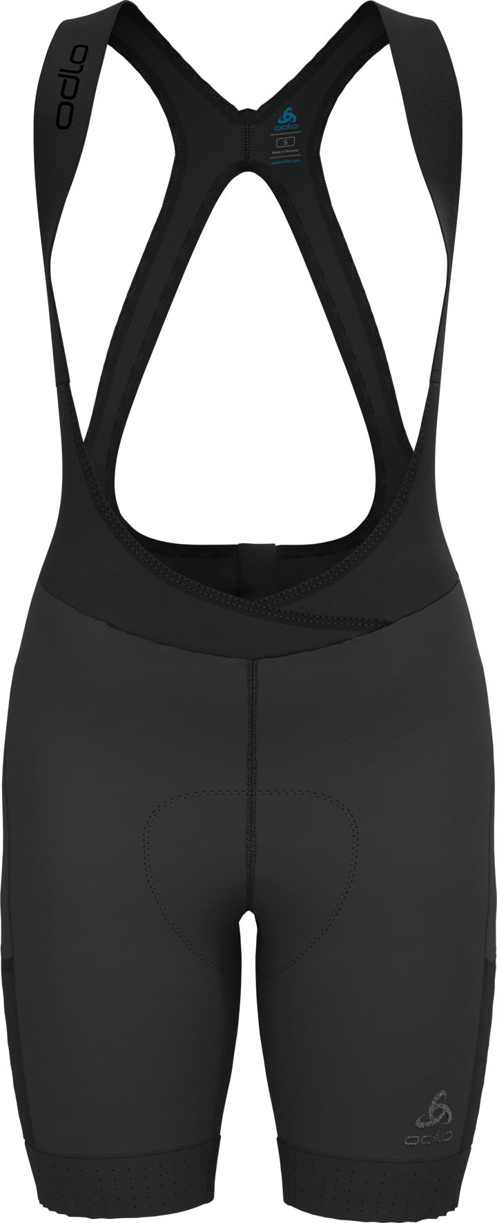 Women's Bib Shorts Zeroweight Cargo Black Odlo