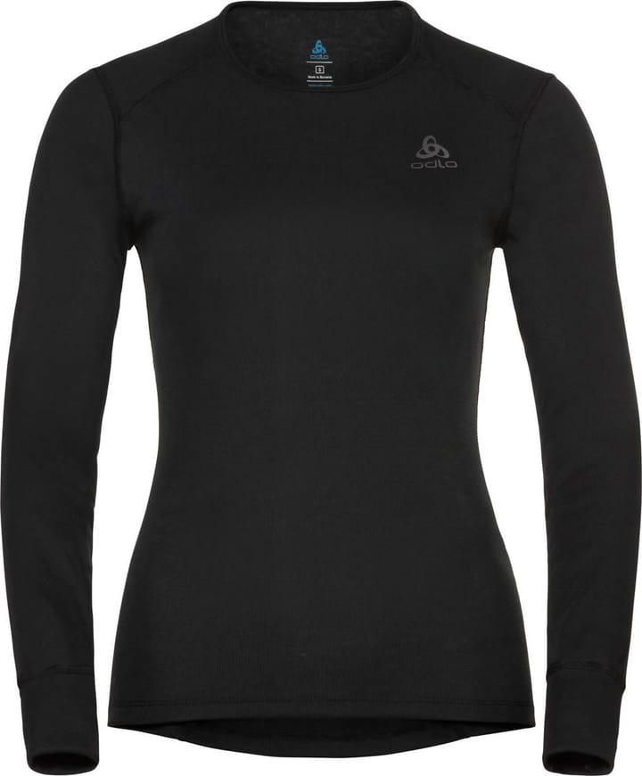 Odlo Women's Active Warm ECO Baselayer Shirt Black Odlo Odlo Women's Active Warm ECO Baselayer Shirt Black Odlo