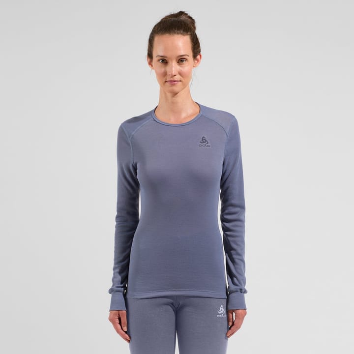 Women's Active Warm ECO Baselayer Shirt Folkstone Gray Odlo