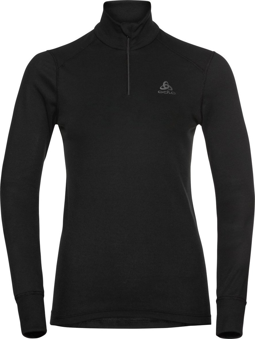 ODLO Women's Active Warm Eco Half-Zip Turtleneck Base Layer Top t-shirts