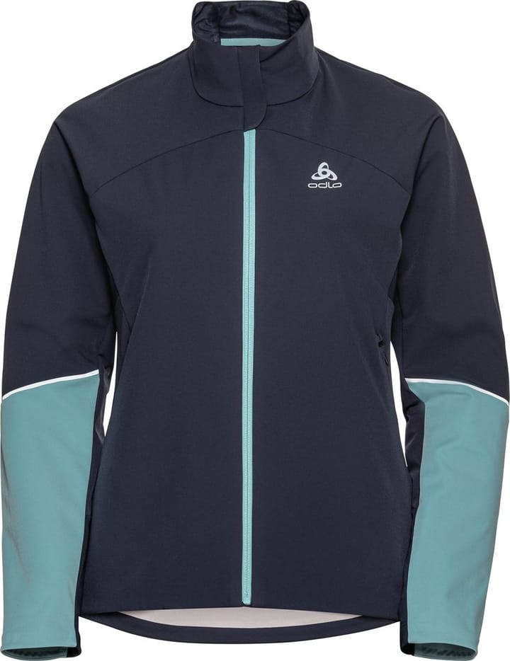 Women's Engvik Jacket Dark Sapphire/Reef Waters Odlo