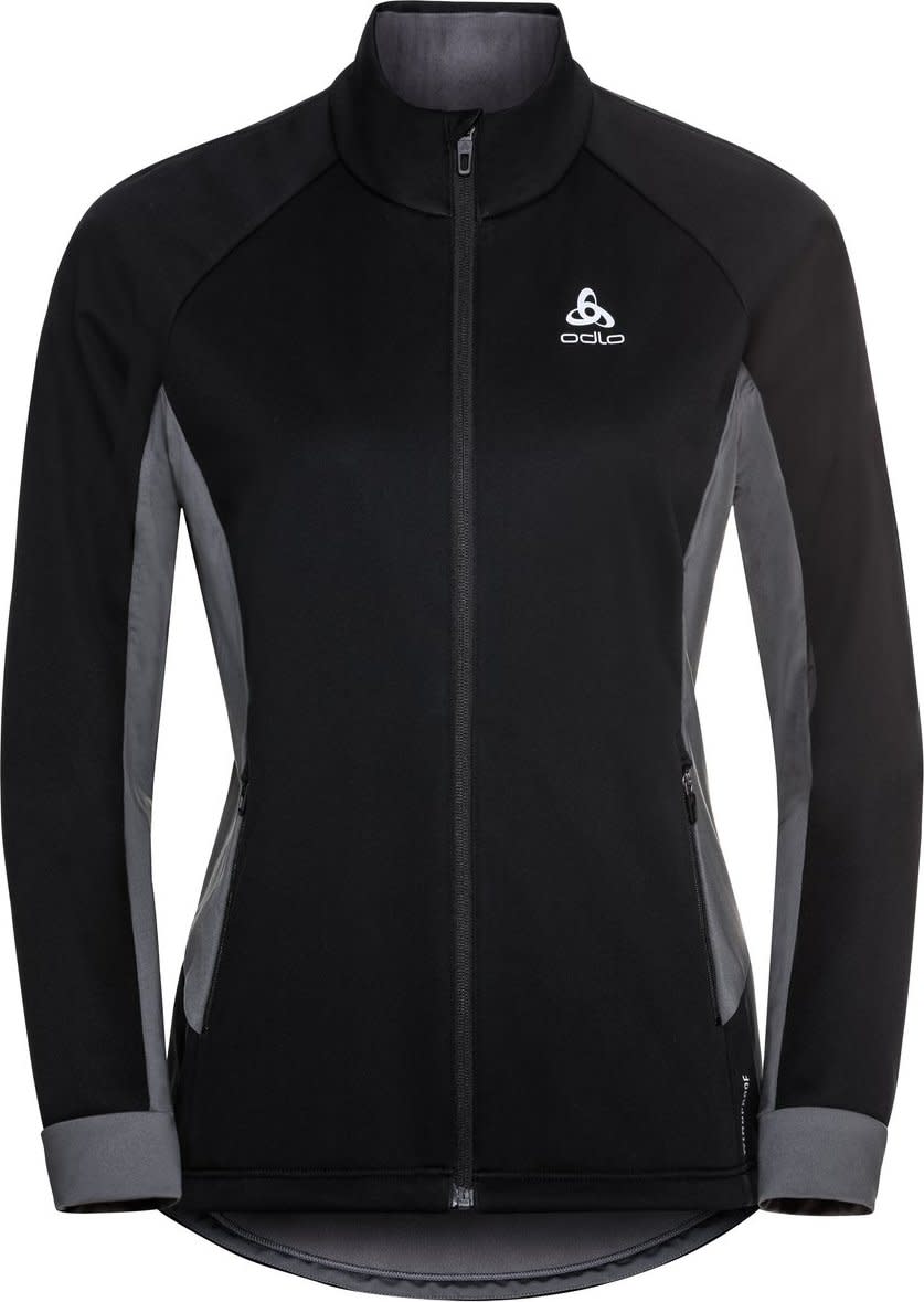 Odlo Women's Jacket Brensholmen Black/Graphite Grey