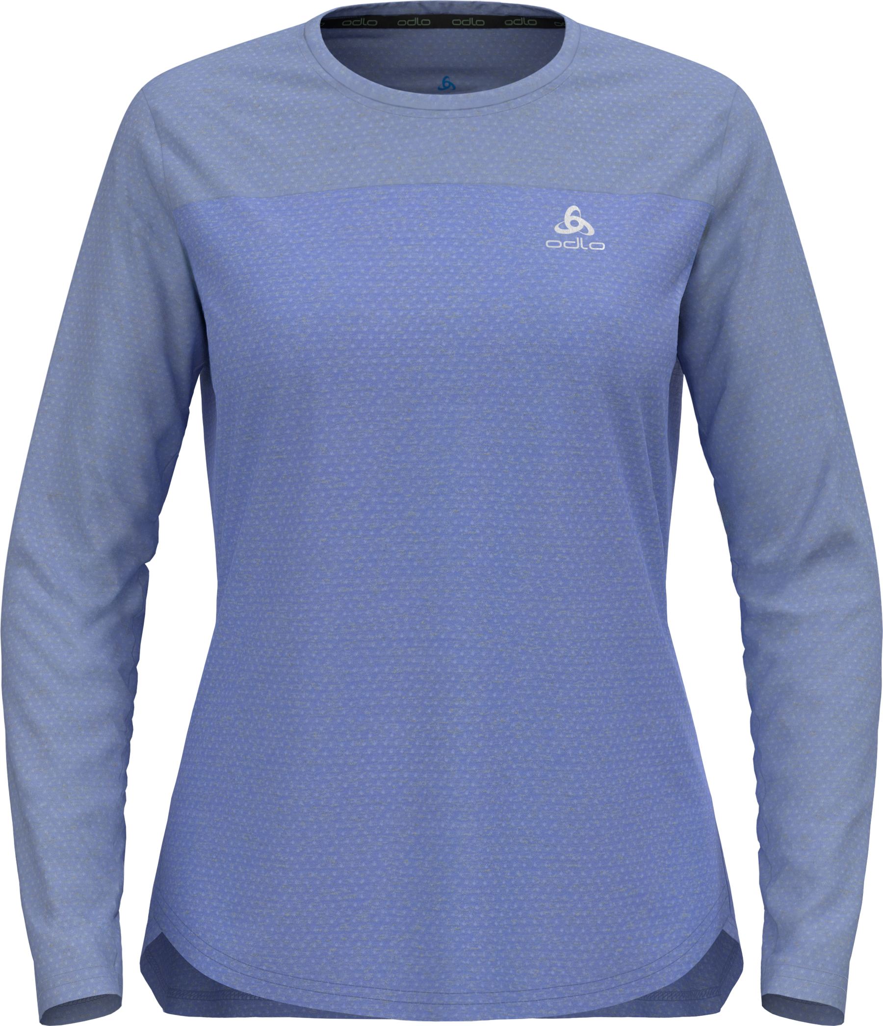 Odlo Women's T-shirt Crew Neck L/S X-Alp Linencool Persian Jewel/Blue Heron