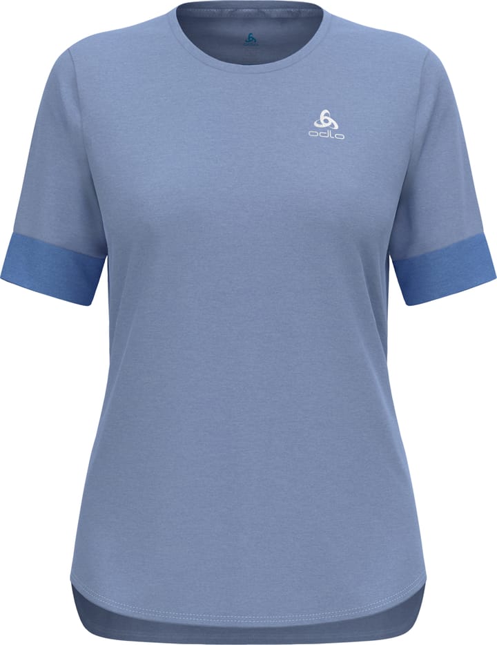 Odlo Women's T-shirt Crew Neck S/S Ride 365 Blue Heron/Persian Jewel Odlo