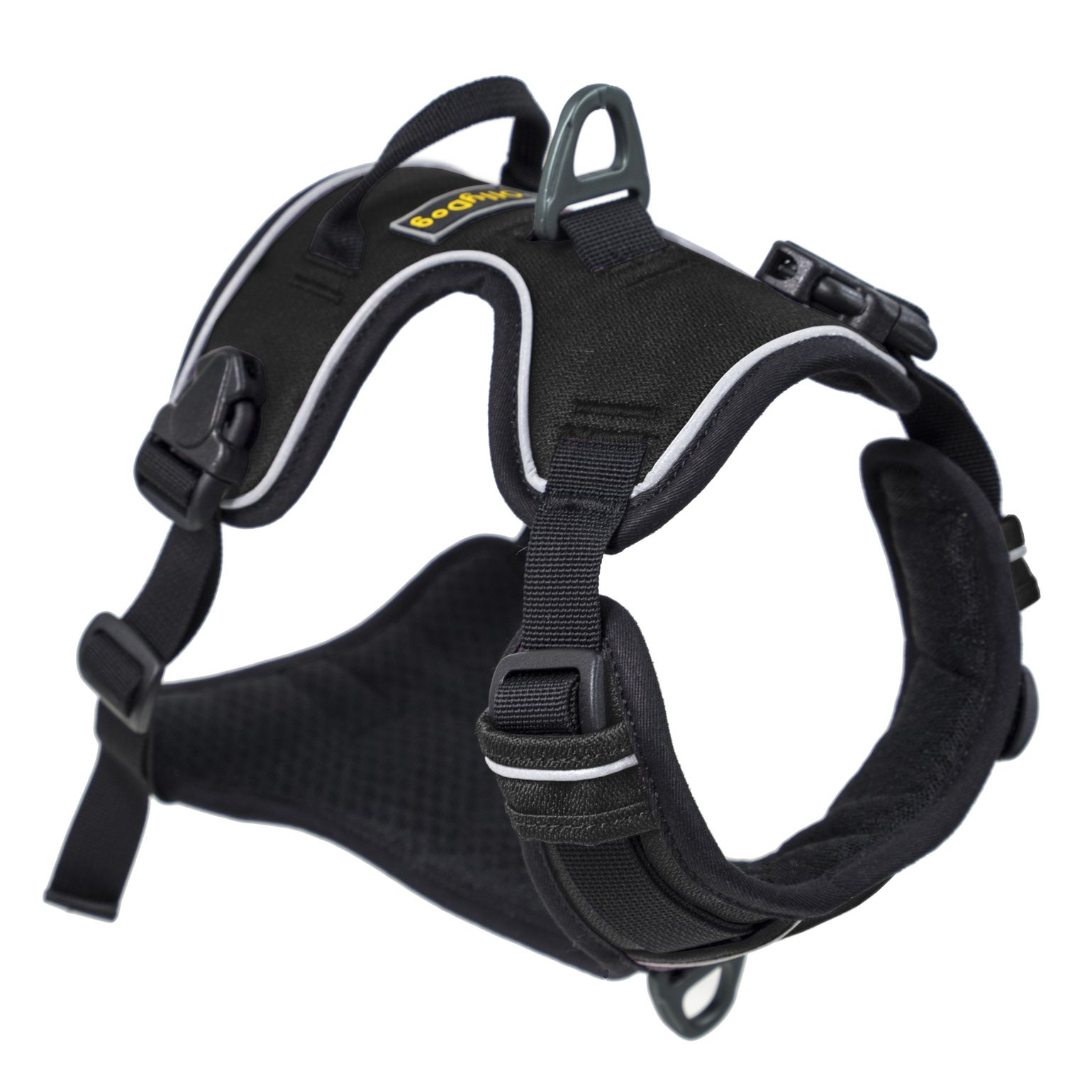 OllyDog Alpine Reflective Harness Raven