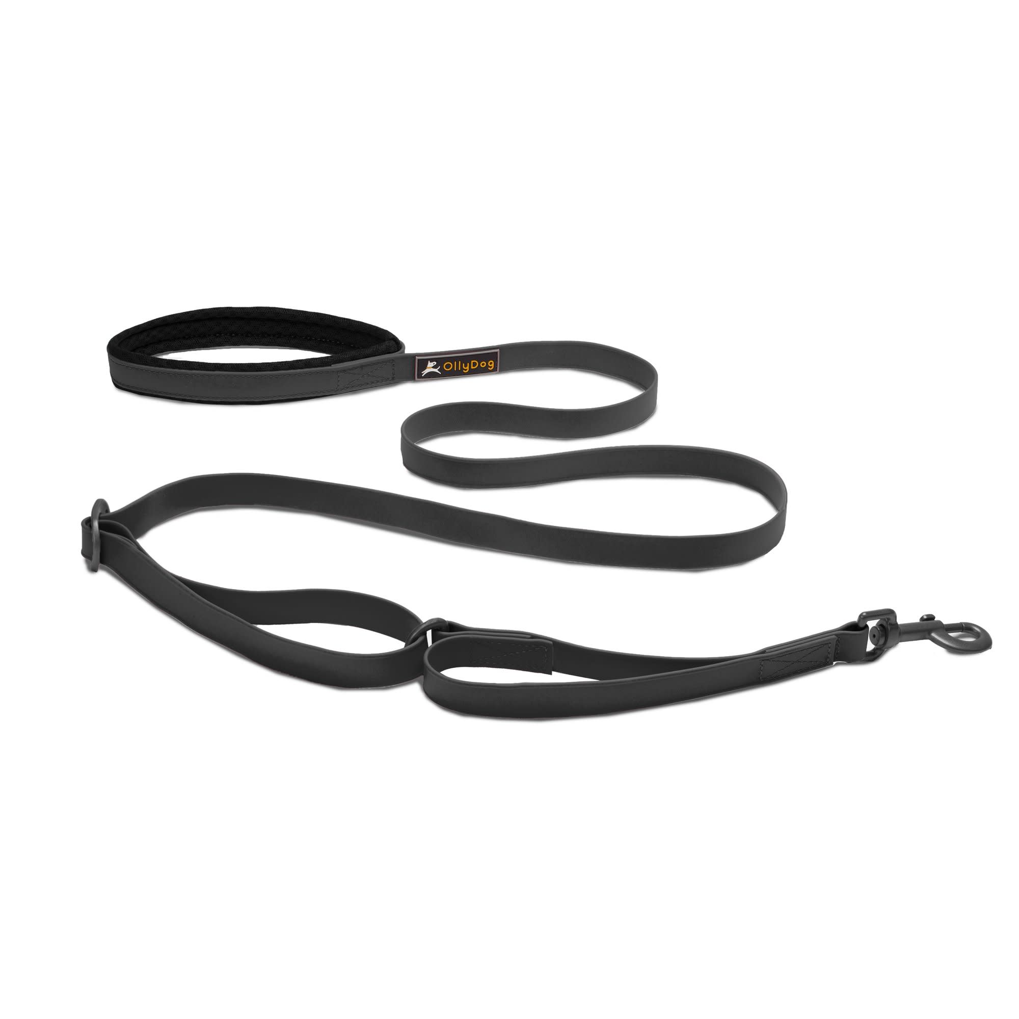 OllyDog Tilden Leash Black Hundkoppel & spårlinor OneSize